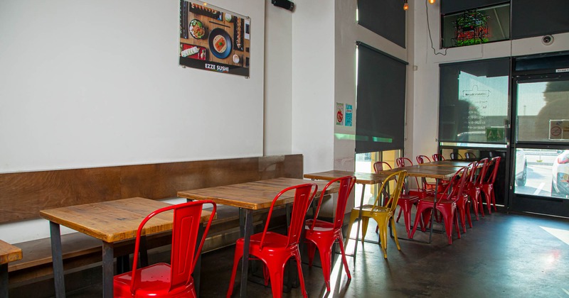 Interior, dining area
