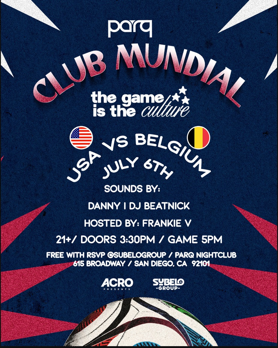 USA vs. Belgium Watch Party - Club Mundial event photo