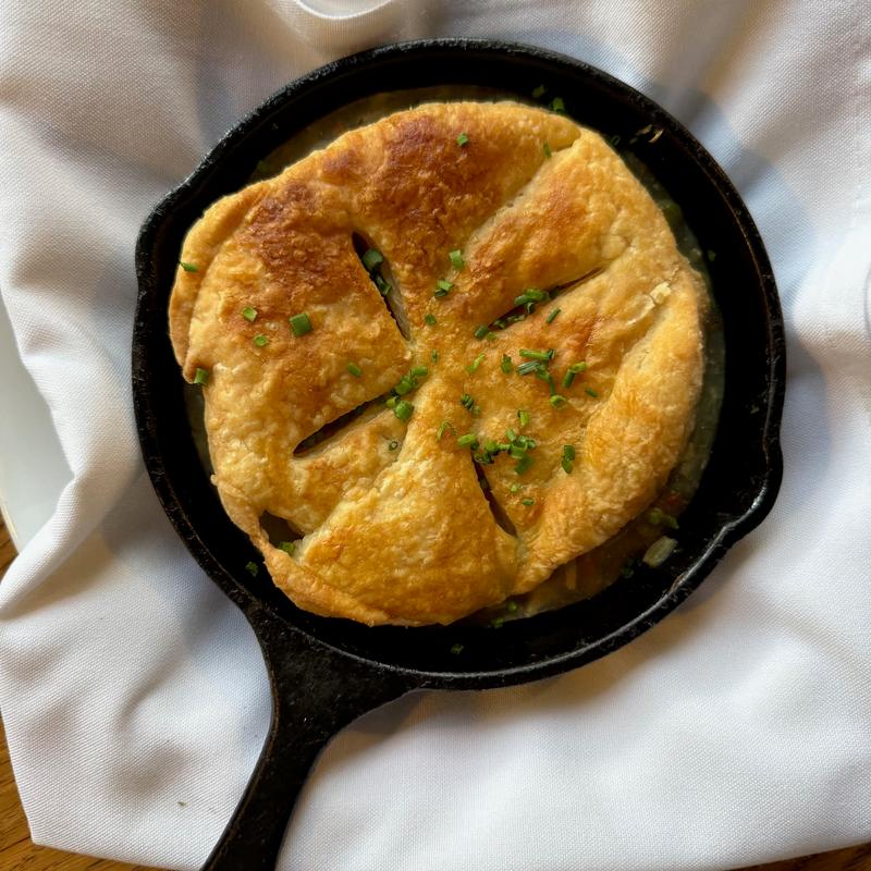 Smoked Chicken Pot Pie photo