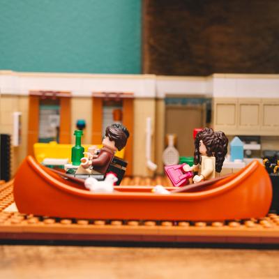 Interior, Lego decoration.