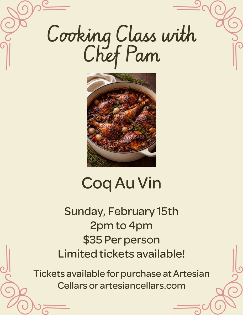 Cooking Class with Chef Pam event photo