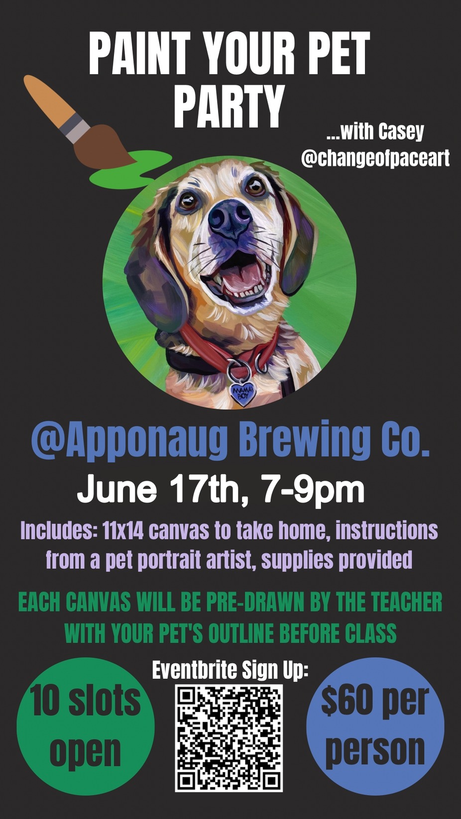 Paint your Pet event photo