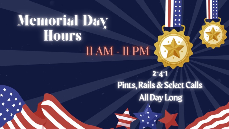 Memorial Day Hours event photo