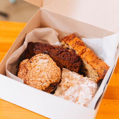 Assorted Baked Goods.