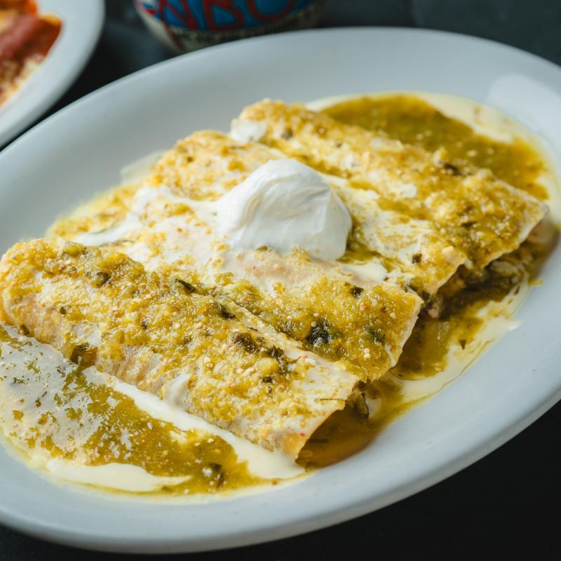 Enchiladas Suizas (Prepared Spicy) photo