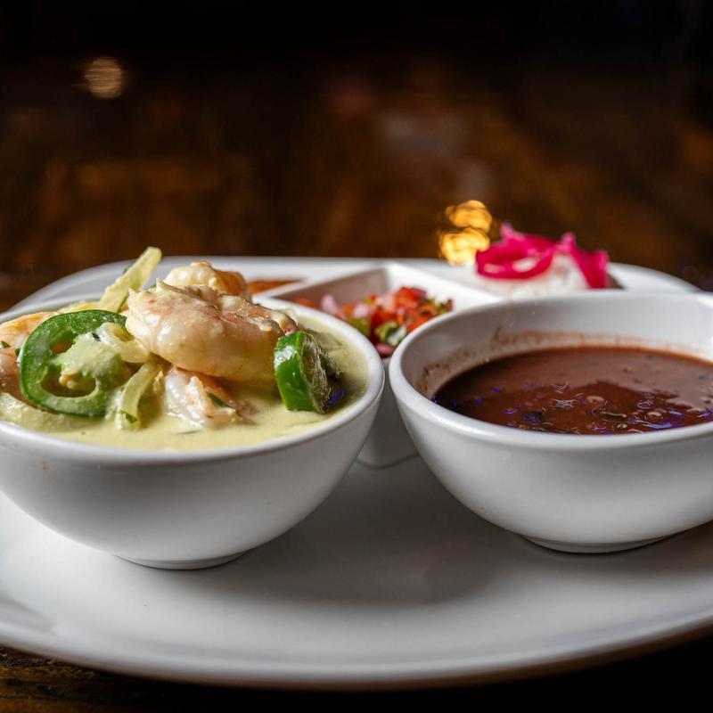 menu item 35 of 36, Jalapeño Shrimp in White Wine Sauce