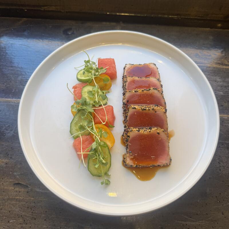 Sesame Crusted Seared Ahi photo