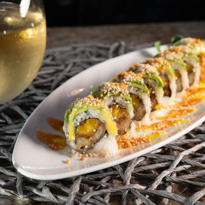 Sweet potato sushi rolls.