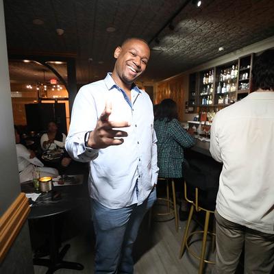 People at the restaurant.