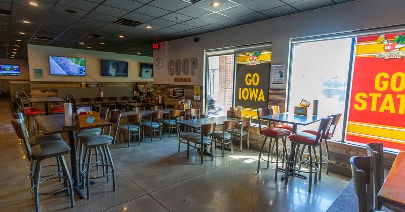 Interior, seating area