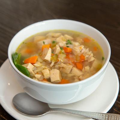 Chicken Orzo Soup.