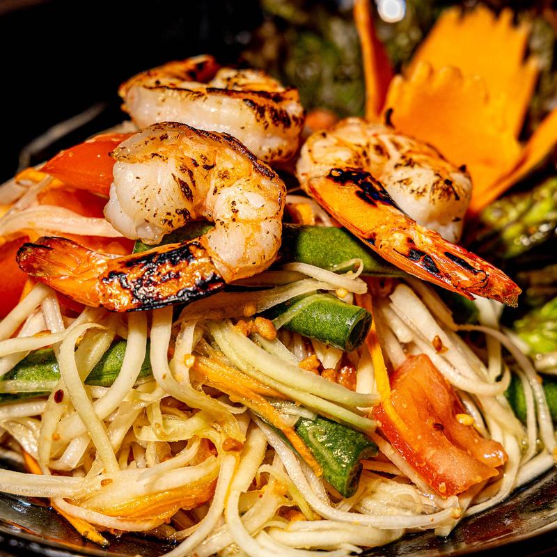 menu item 9 of 30, Papaya Salad