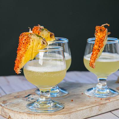 Spicy Pineapple Margaritas.