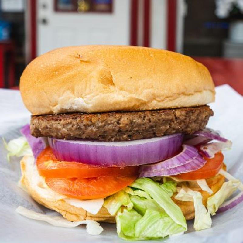 Old Fashioned Hamburger photo