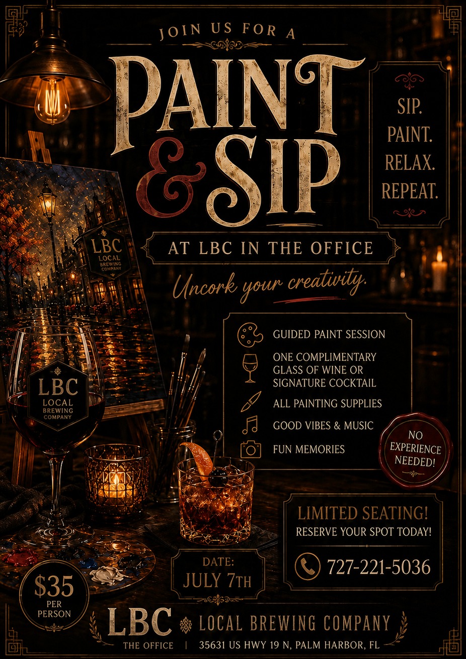 Paint & Sip event photo