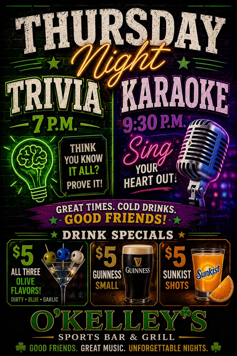 Thursday May 21st Special 2