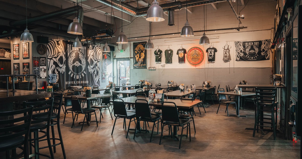 Interior, main dining area