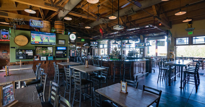 Tables ready for guests