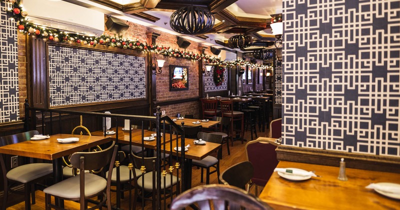 Interior dining area