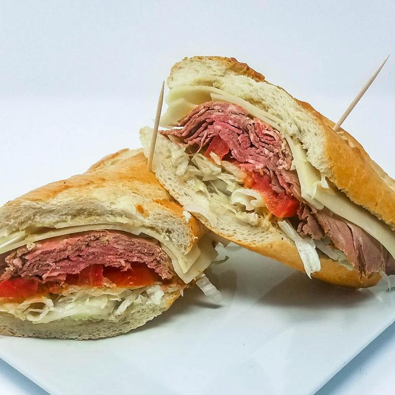 menu item 42 of 79, *Roast Beef Sandwich (Homemade)