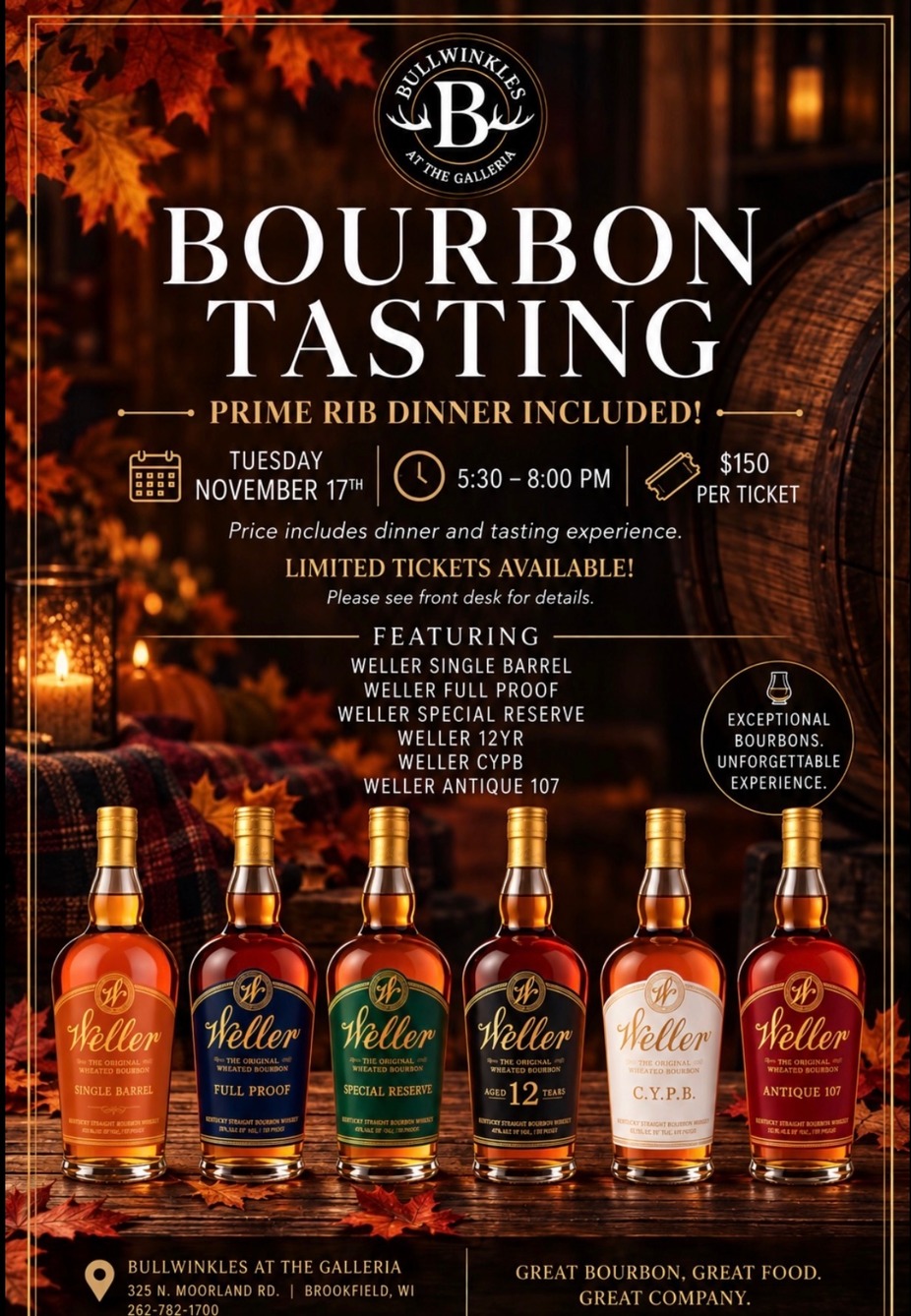 Bourbon Tasting event photo