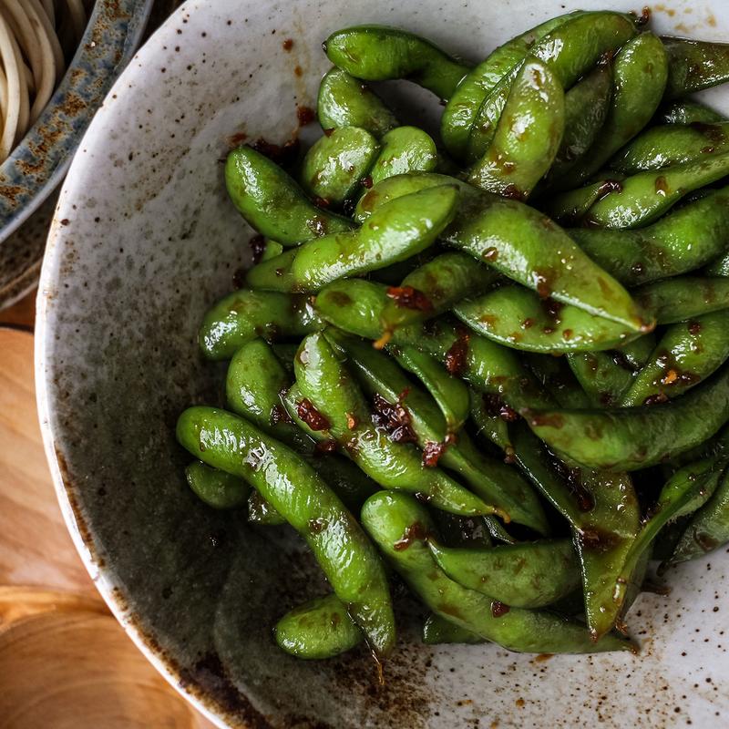 Truffle Garlic Edamame photo