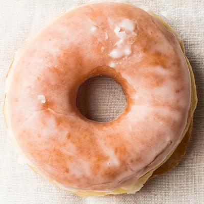 Plain glazed donut.