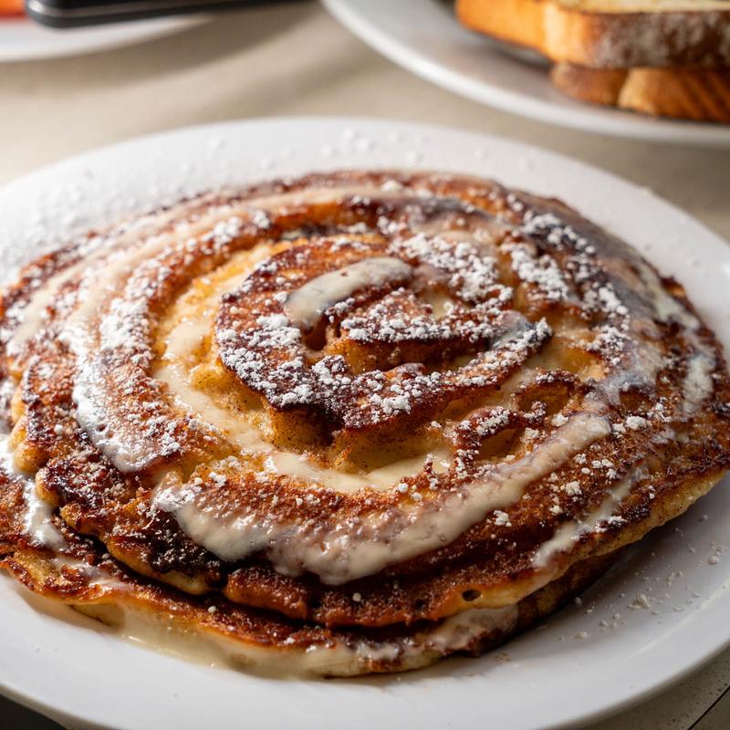 Cinnamon Roll Pancakes photo