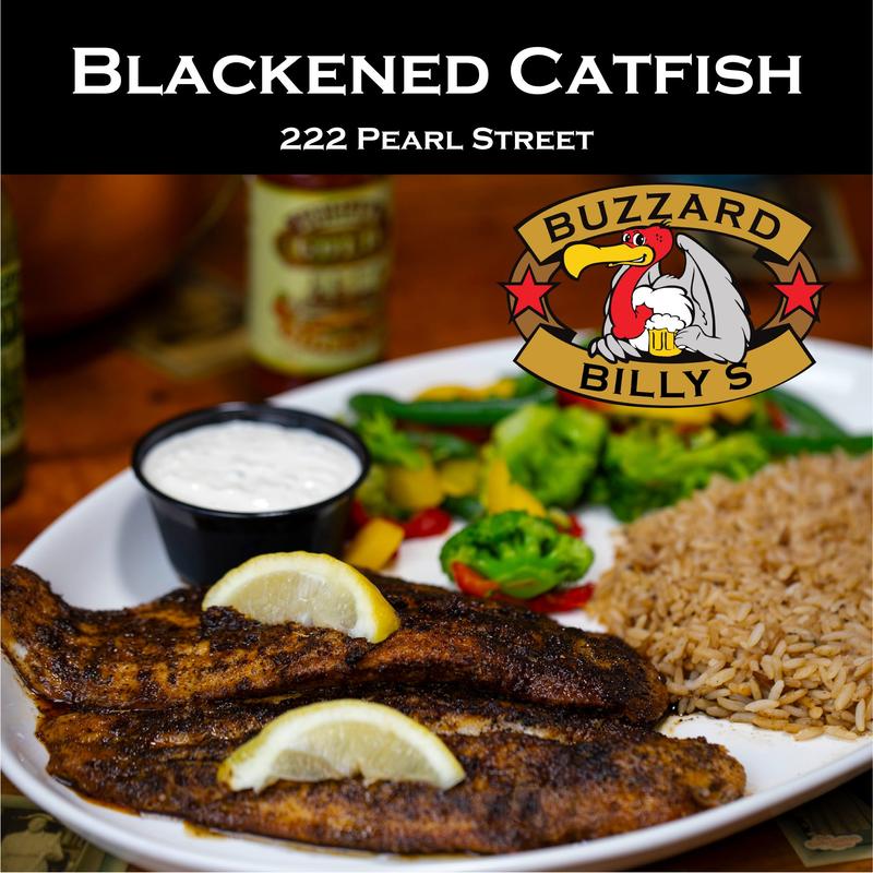 Blackened Catfish Dinner photo