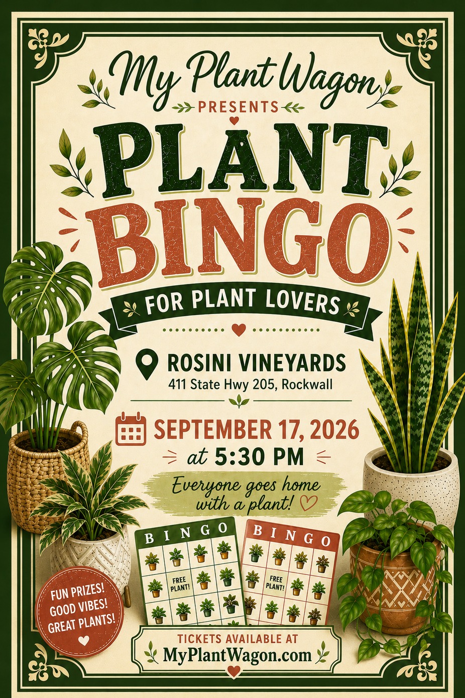 Plant Bingo event photo