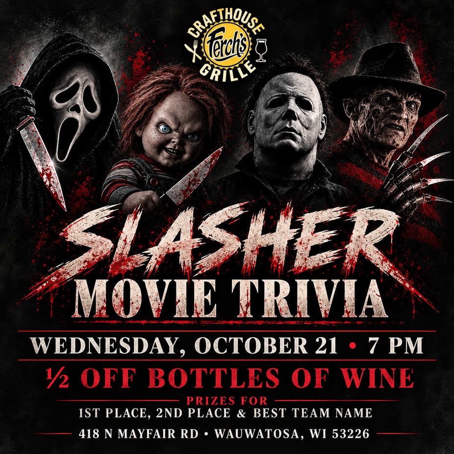 Slasher Movie Trivia!!! event photo