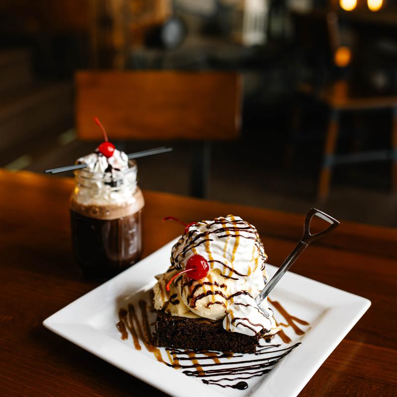 menu item 10 of 12, Brownie Sundae