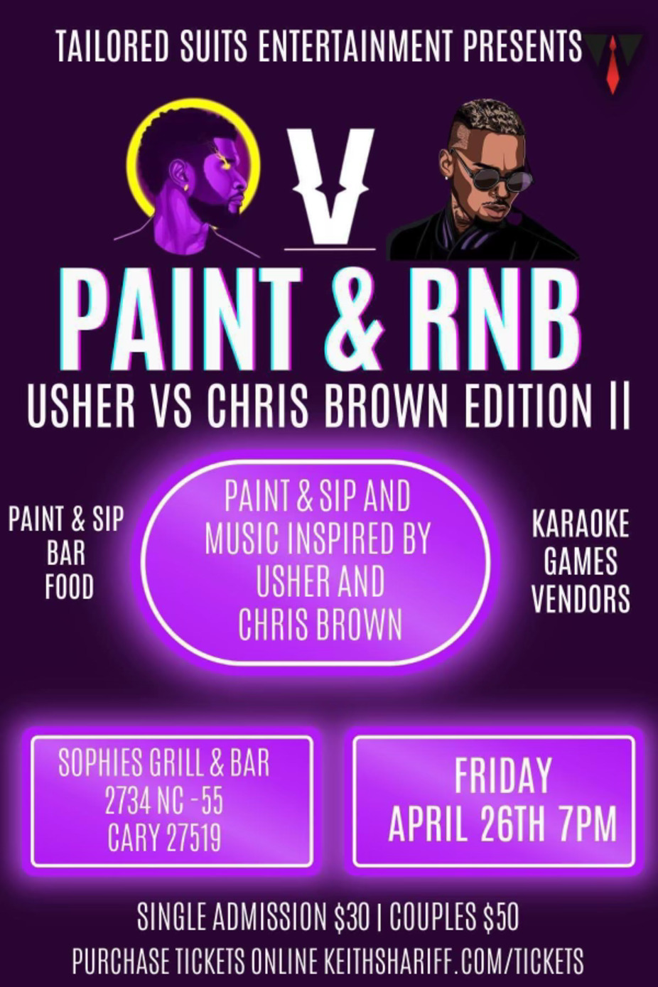 Paint and RNB event photo