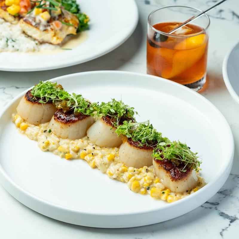 Pan Seared Scallops photo