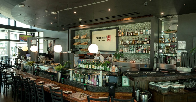 Dining space ready for guests