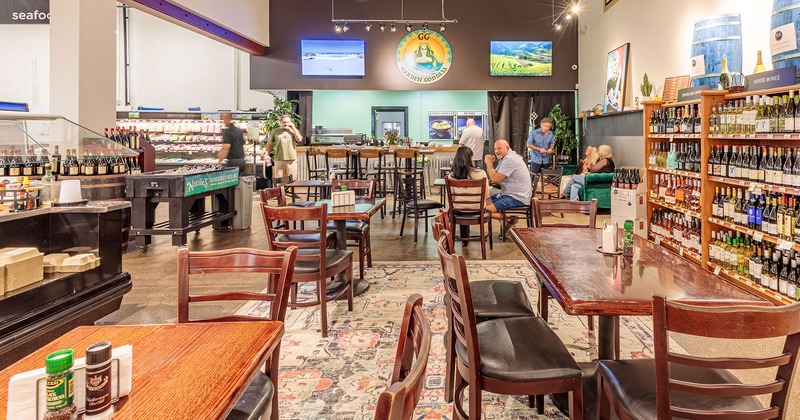 Interior, dining area