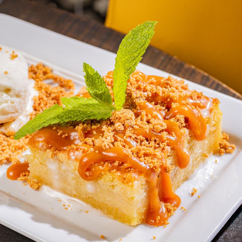 Caramel Cornbread Cake photo