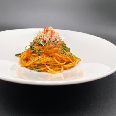 Granchio Spaghetti　キングクラブのトマトクリームスパゲッティ photo