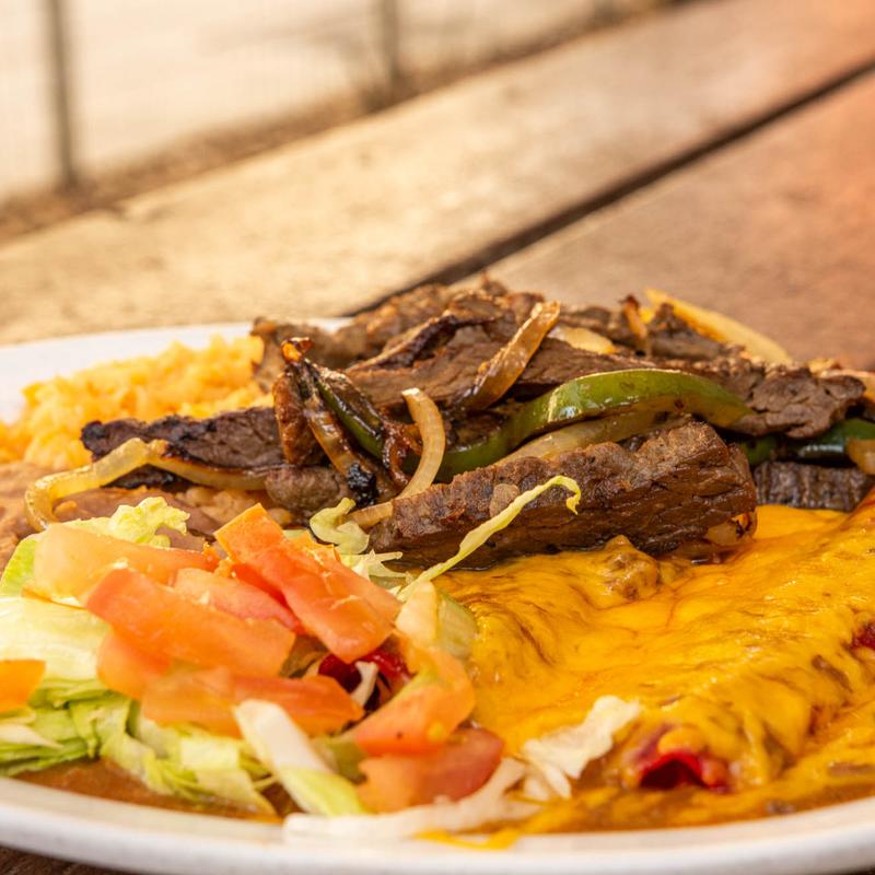 Enchilada Plate. photo