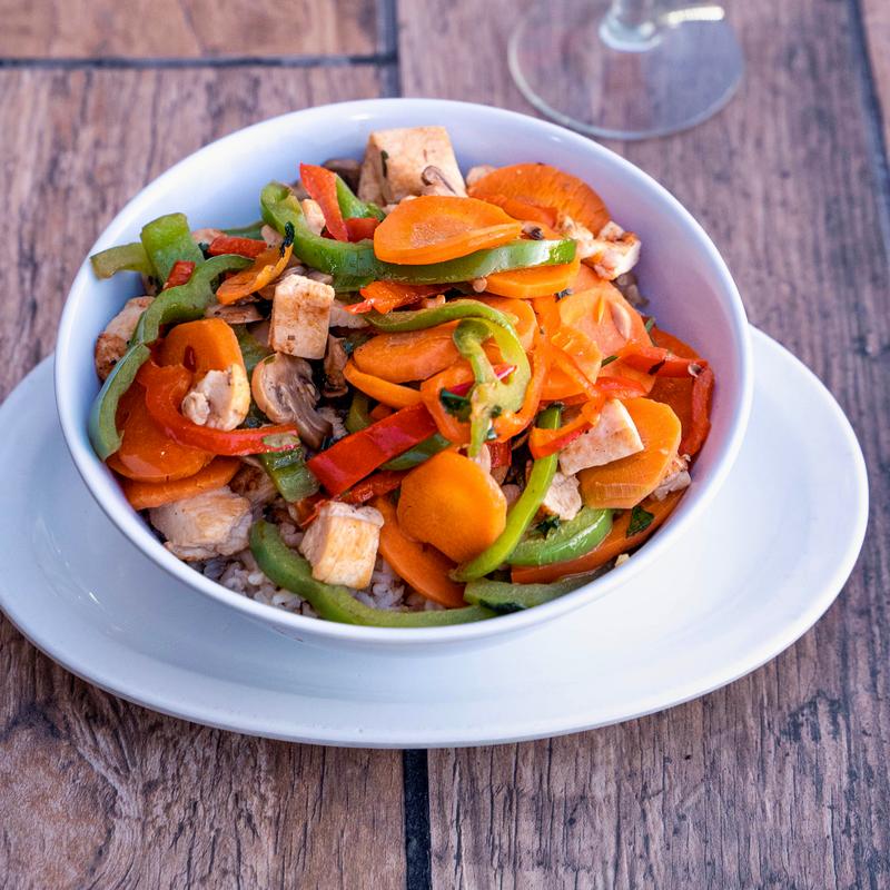 Chicken & Veggie Rice Bowl photo