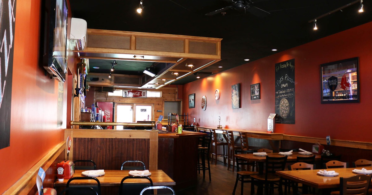 Interior, dining area