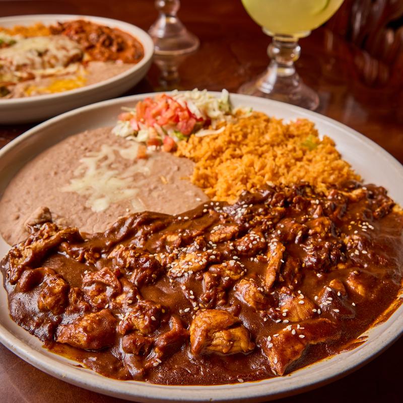 #32 Pollo en Mole (Chicken in Mole Sauce) photo