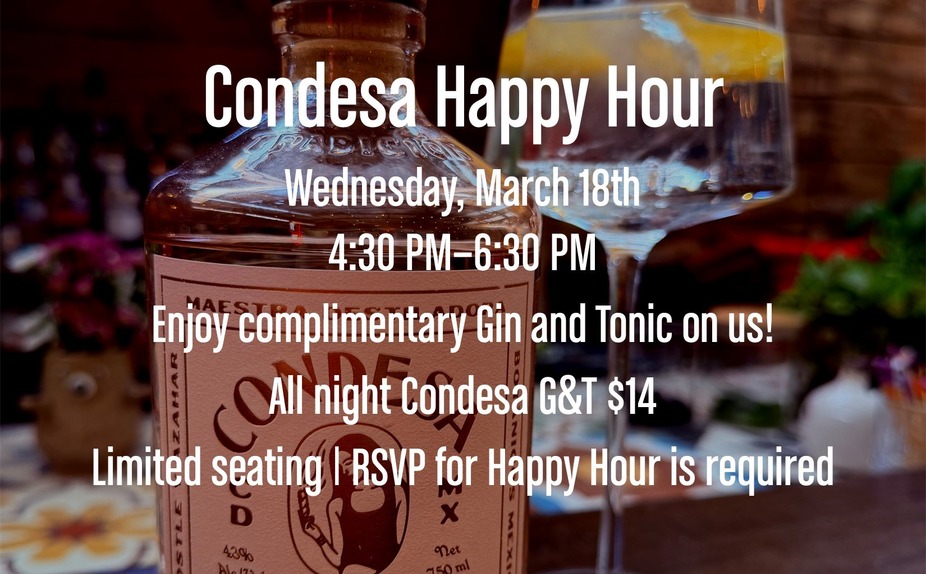 Condesa Happy Hour event photo