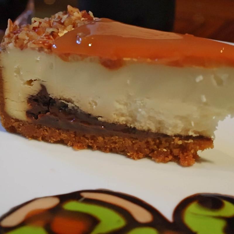 menu item 23 of 26, Turtle Cheesecake