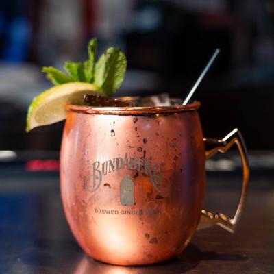Moscow Mule cocktail.