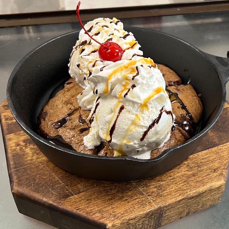 Warm Chocolate Chip Cookie Sundae photo