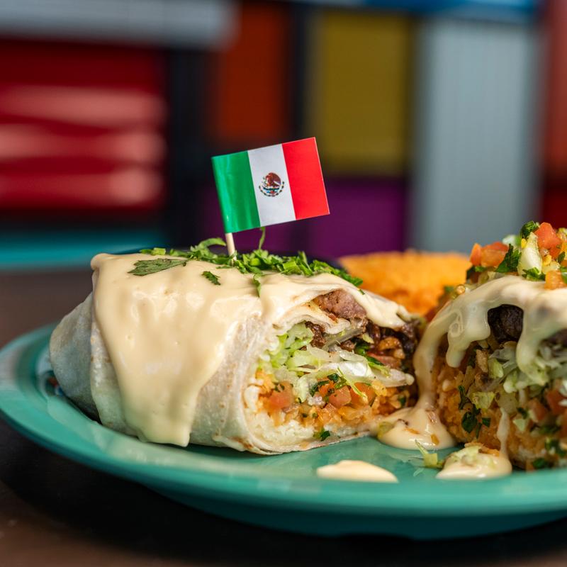 Mex Burrito Plate photo