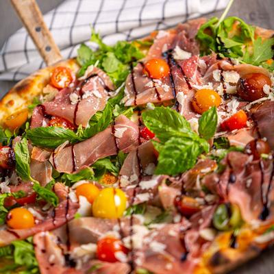 Prosciutto Crudo closeup