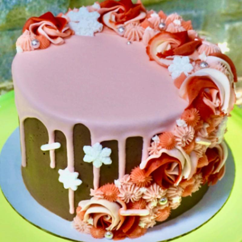 6inch 3 layer Chocolate Cake (Holiday decor) photo_7