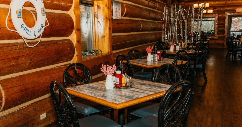 Diner table by the wall